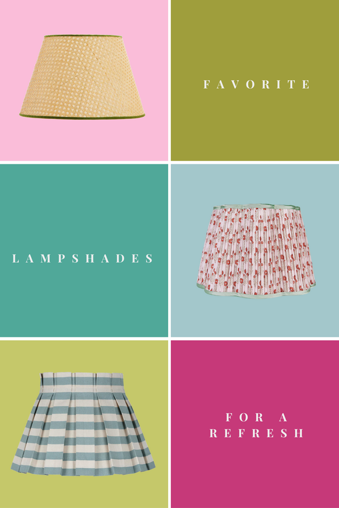 Favorite Lampshades to Refresh a Room