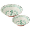 casa nuno green serving bowls