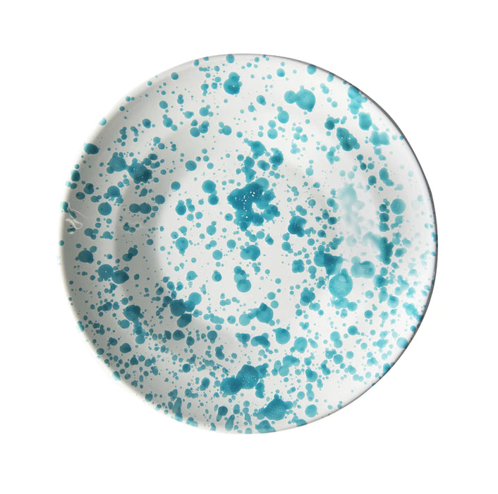 taverna turquoise speckled bowl