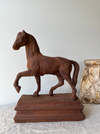 Horse Study Statue Cast Iron Sculpture Art