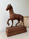 Horse Study Statue Cast Iron Sculpture Art