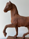 Horse Study Statue Cast Iron Sculpture Art