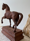 Horse Study Statue Cast Iron Sculpture Art