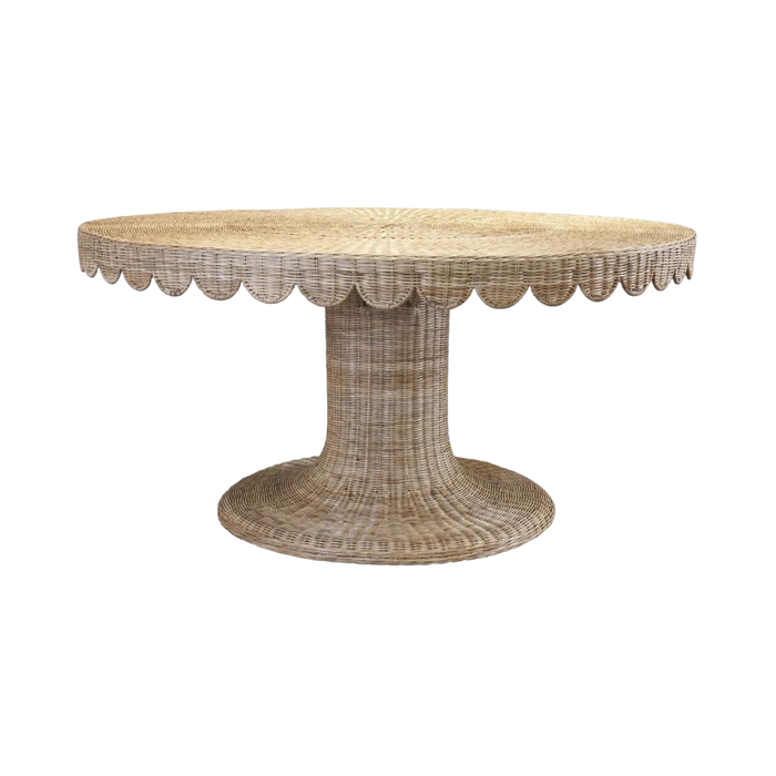 Scalloped Coco Dining Table