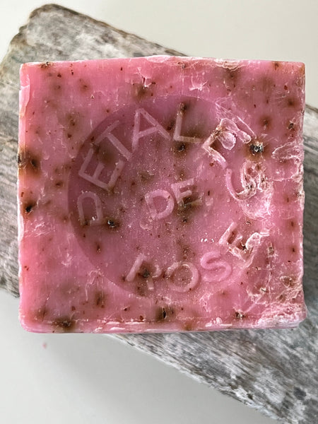 french rose soap