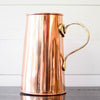 copper and brass pitcher