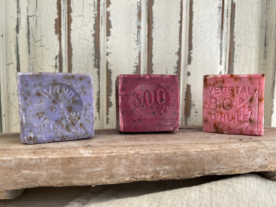 french rose soap